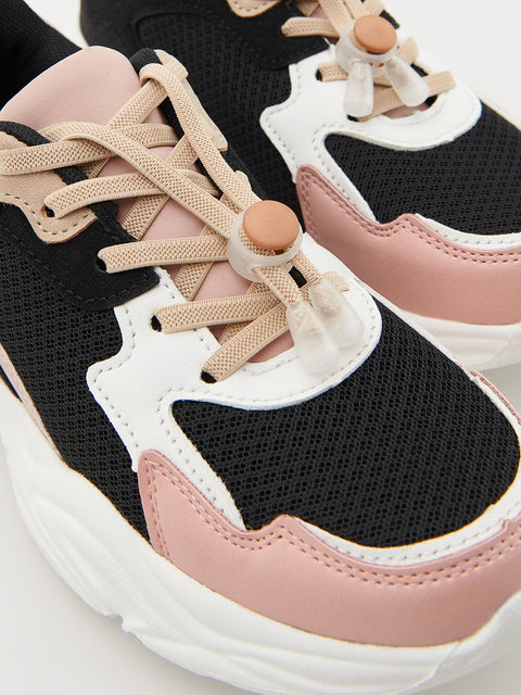 Reserved Girl's Black Sneakers With A Stopper | Reserved In Lebanon