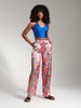 Sinsay Women's Royal Blue Crop Top With Tie Detail | Sinsay In Lebanon
