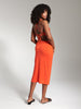 Sinsay Women's Orange Open Back Crop Top | Sinsay In Lebanon