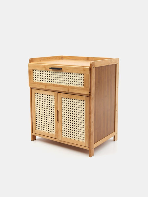 Sinsay Beige Wood Night Stand Table 42.5 cm x 32.5 cm x 50 cm | Sinsay In Lebanon