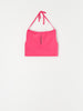 Sinsay Women’s Pink Tie-Up Top With Cut-Out Front Tank Top  | Sinsay in Lebanon