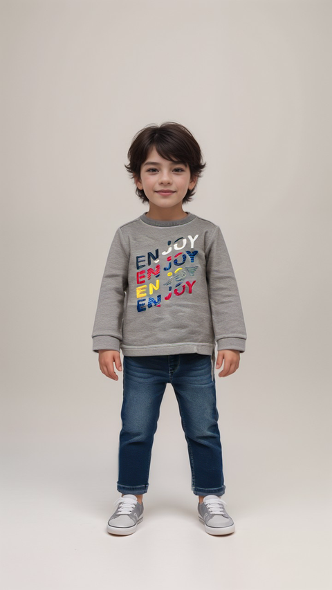 S.Oliver Boy's Grey Long Sleeve Blouse | S.Oliver In Lebanon