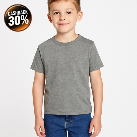 Ideology Boy's Dark Grey T-shirt ABFK2237