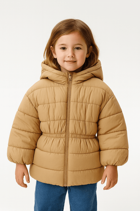 S.Oliver Girl's Brown Puffer Jacket| S.Oliver in Lebanon