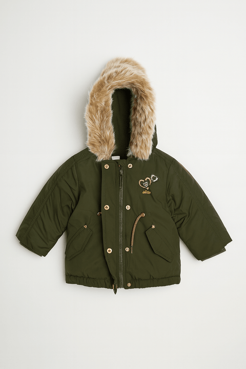 S.Oliver Baby Girl Dark Green Jacket | S.Oliver In Lebanon