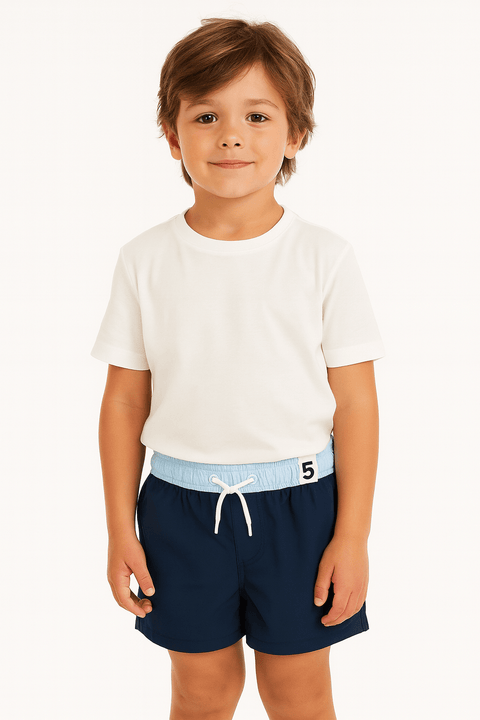Cotton On Boy's Navy Blue Short ABFK1544