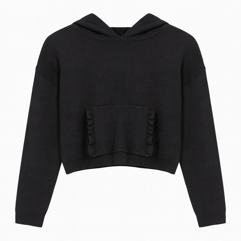 S.Oliver Girl's Black Long-Sleeve Hoodie |S.Oliver in Lebanon