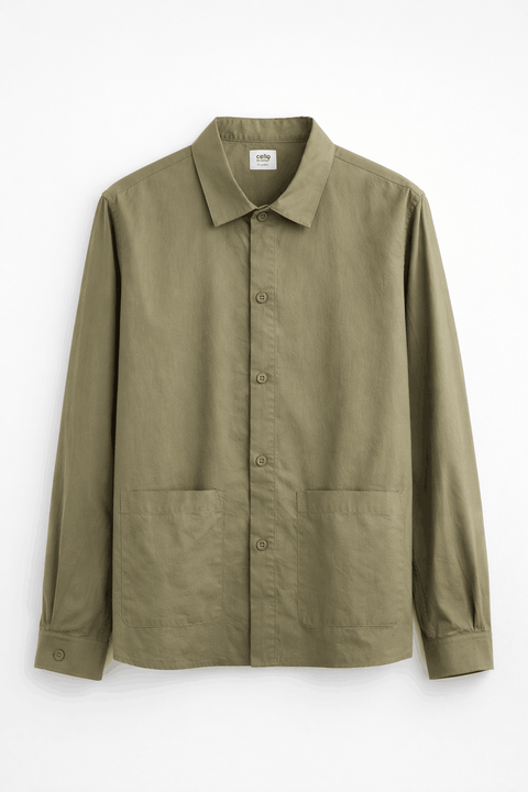 Celio Men's Taupe Shirt | Celio in Lebanon