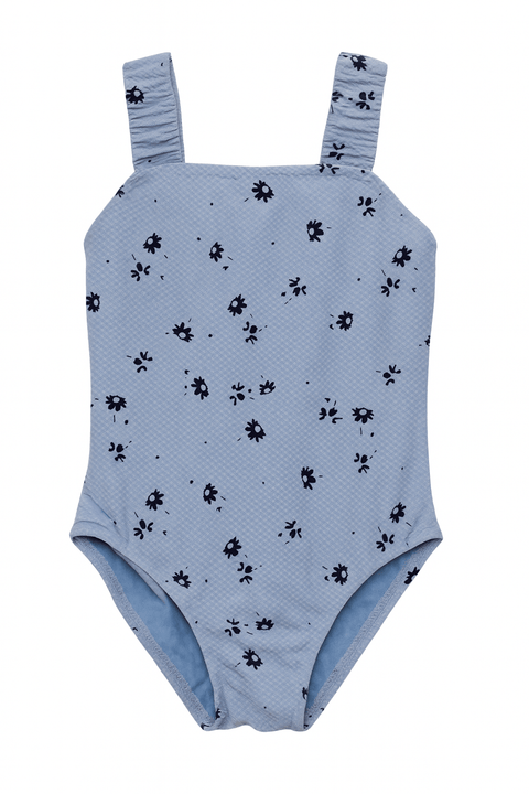 POMPdeLUX Baby Girl's Blue Phoebe Swimsuit|POMPdeLUX in Lebanon