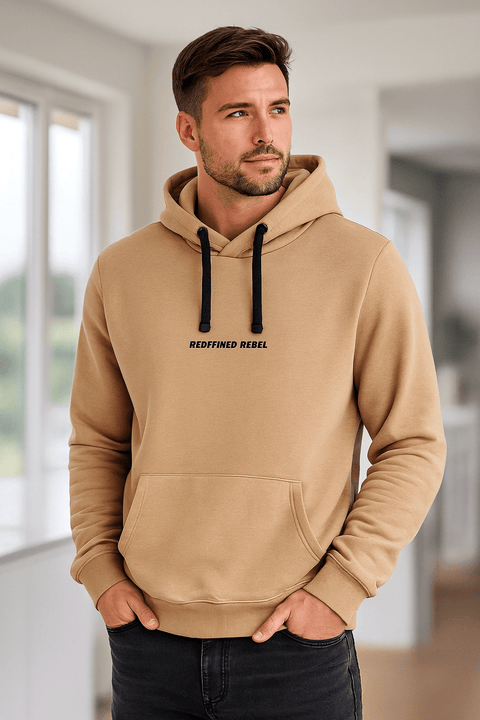 Rebel Men's Sand RR Alfred Sweat Hoodies | Rebel In Lebanon