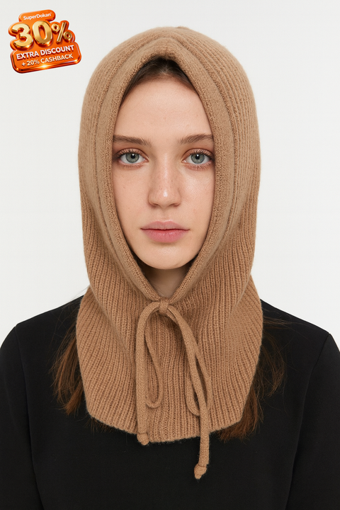 Sinsay Women's Beige Wool Scarf Hat | Sinsay In Lebanon