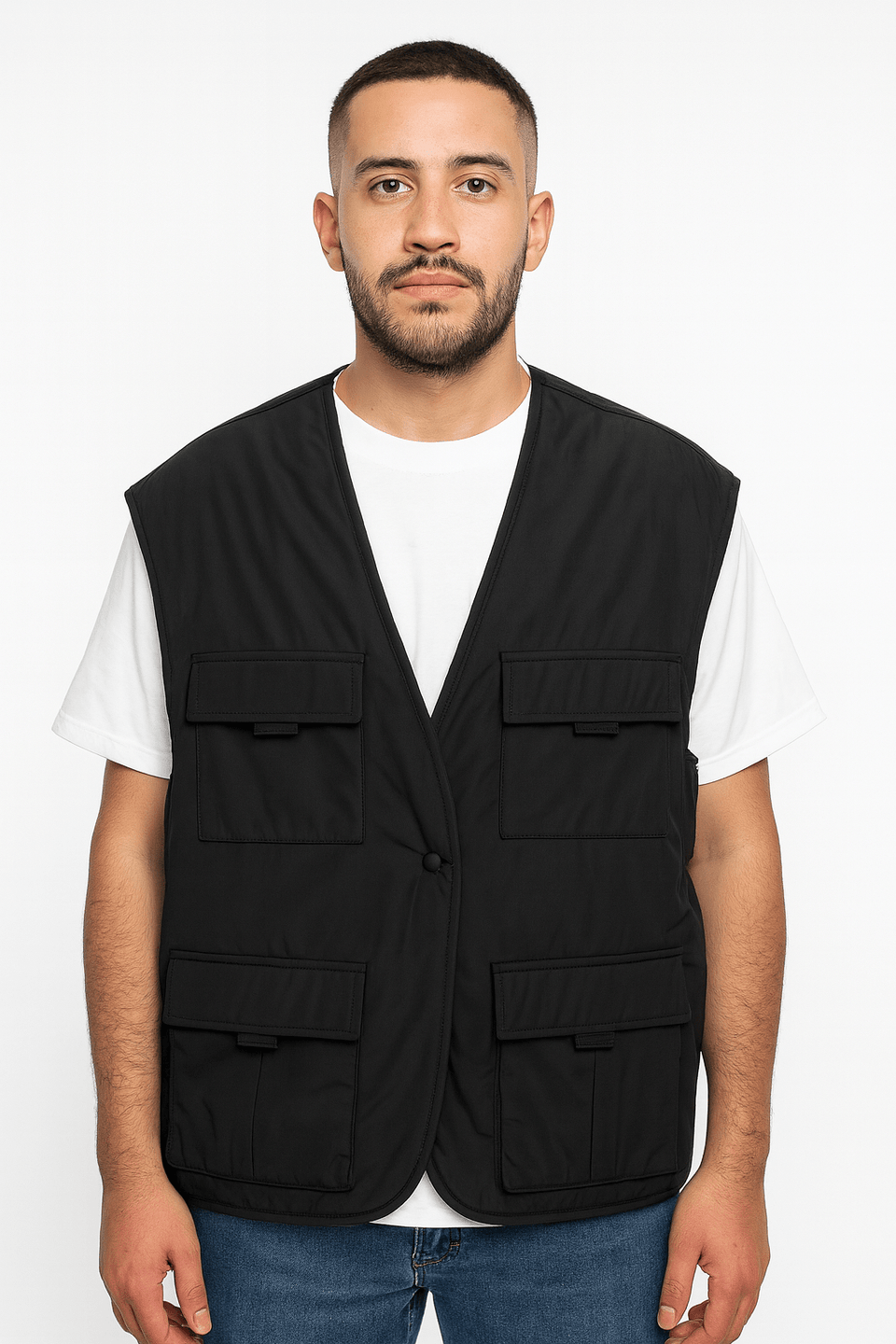 LeGer Men's Black Tactical Vest | LeGer In Lebanon