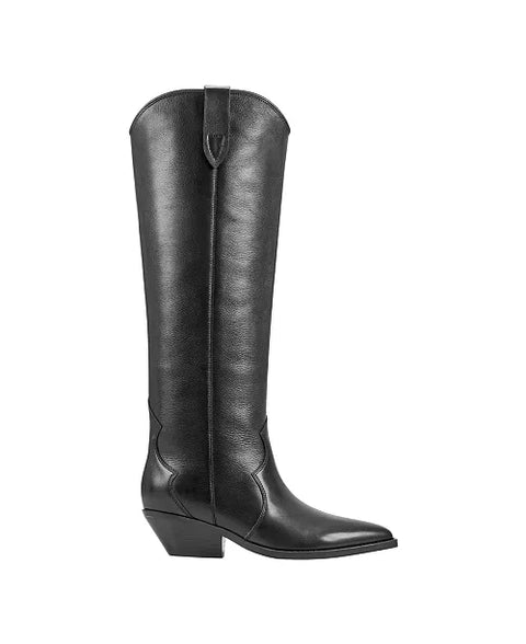 Marc Fisher LTD Women's Black Ander Western Pointy Toe Tall Boots | Marc Fisher In Lebanon