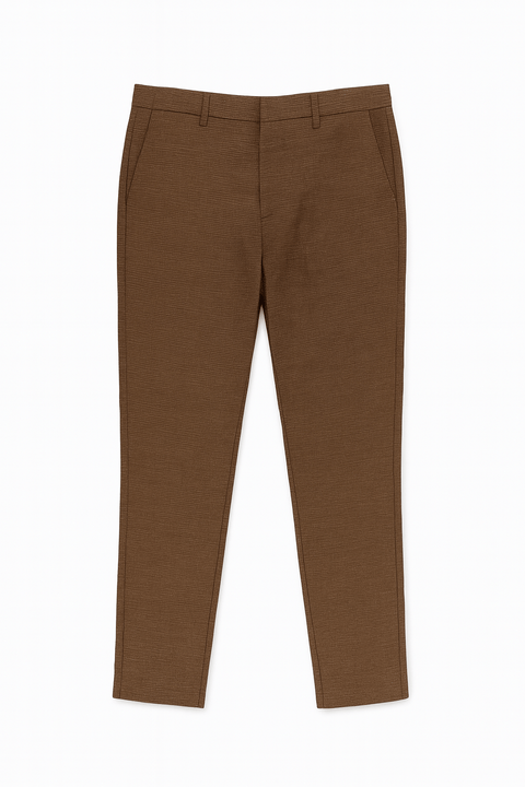 Only & Sons Men's Brown Slim Fit Chino Trousers | Only & Sons In Lebanon