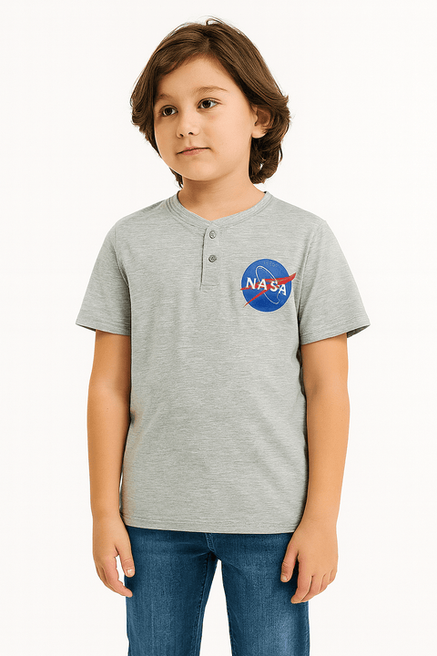 Max & Olivia Boy's Grey T-Shirt  | Max & Olivia  In Lebanon