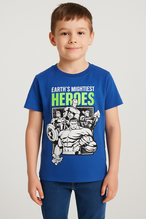 Sinsay Boy's Blue Avengers T-Shirt | Sinsay In Lebanon