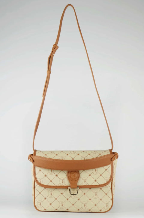 Trussardi Women's Beige Cross Body Bag | Trussardi in Lebanon