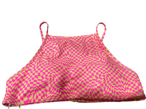 DCM Jennyfer Women's Fuchsia & Yellow Bikini Top 87Puko/3666021721