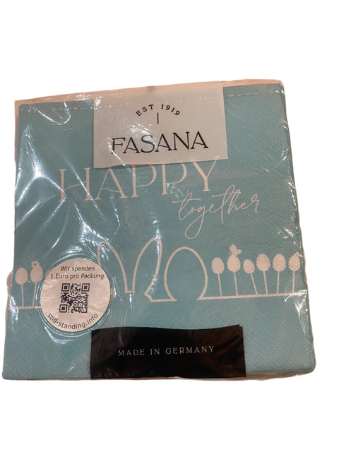 Fasana Aqua Birthday Tissues 20 pcs| Fasana in Lebanon