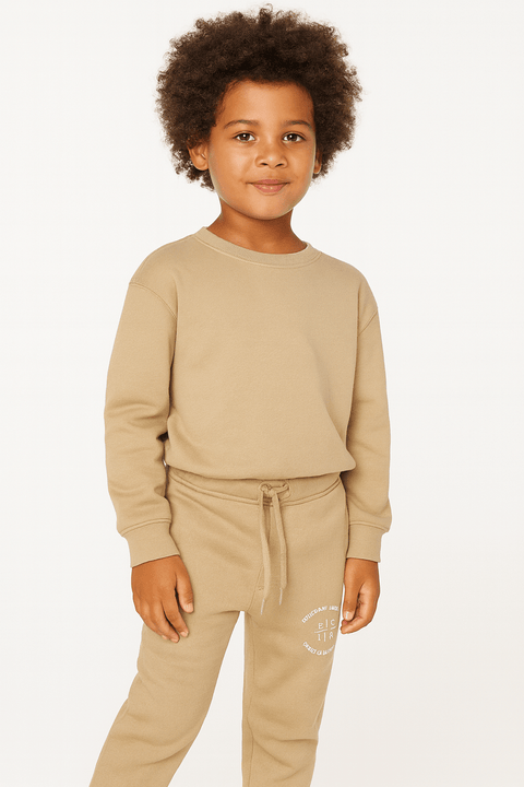 POMPdeLUX Boy's Brown  Sweatpants |POMPdeLUX in Lebanon