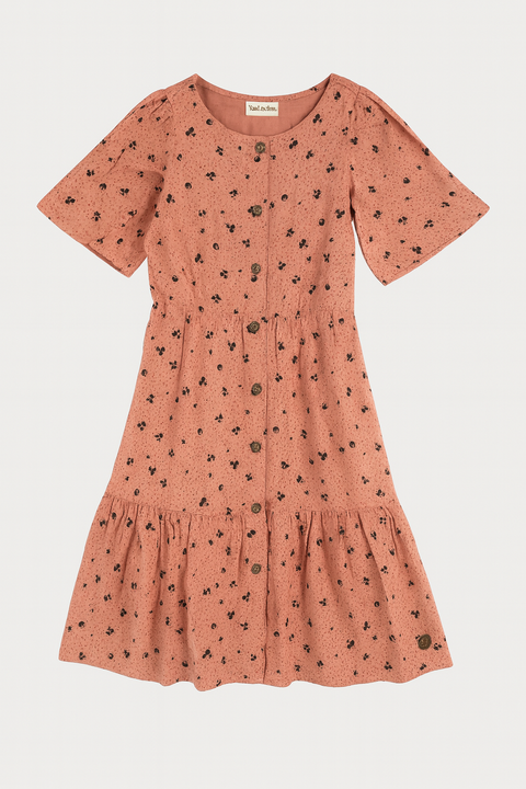 POMPdeLUX Girl's Rose  Maxi  Dress  |POMPdeLUX in Lebanon