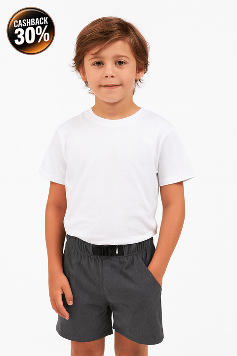 Bass Outdoor Boy's Grey Short ABFK2287