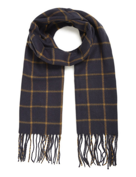 H&M Women's Black & Honey Checkered Scarf | H&M In Lebanon