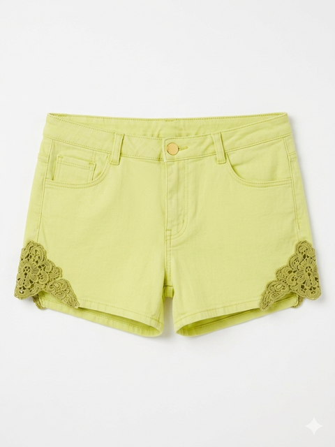 Teens Girl's Lime Green Short | Teens In Lebanon