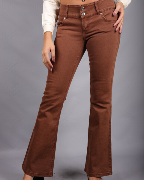 DCM Jennyfer Women's Brown Jeans 17PASSO/3666021868 (sr15)