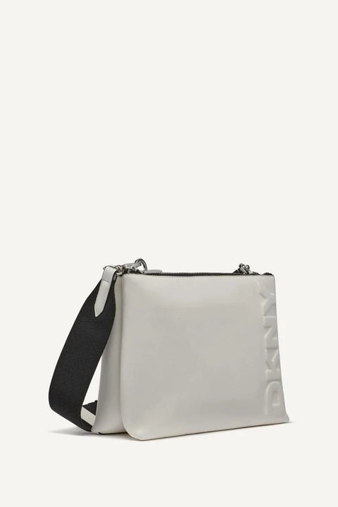 DKNY Women's Light Grey Tinsley Mist Crossbody | DKNY In Lebanon
