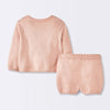 Cloud Island Baby Girls' Dusty Pink Knit Cardigan and Bloomer Set  | Cloud Island  in Lebanon