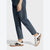 Lucky Step Women's White Multi Classic Retro Gum Sole Fashion Sneakers