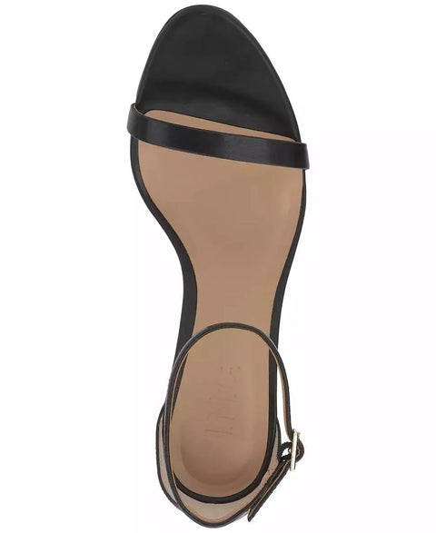 INC International Concepts Women's Black Aelizia Ankle Strap Heeled Sandals | INC International Concepts In Lebanon