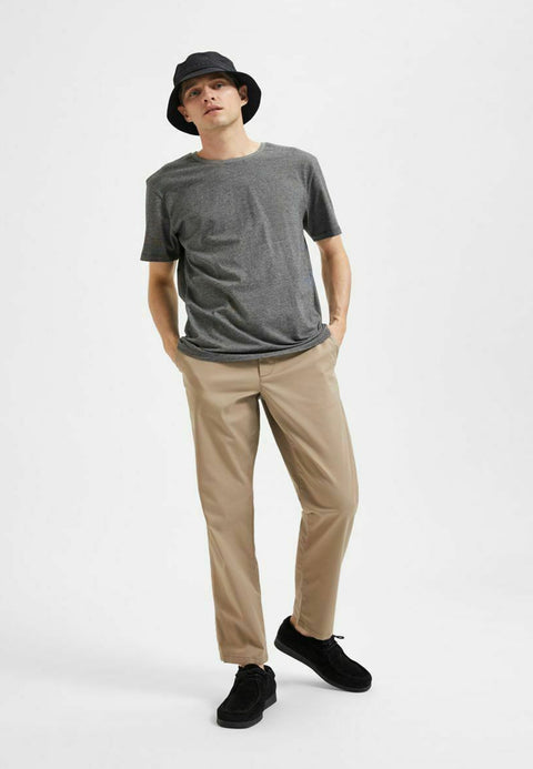 Selected Homme Men's Sand Chino Trousers | Selected Homme In Lebanon