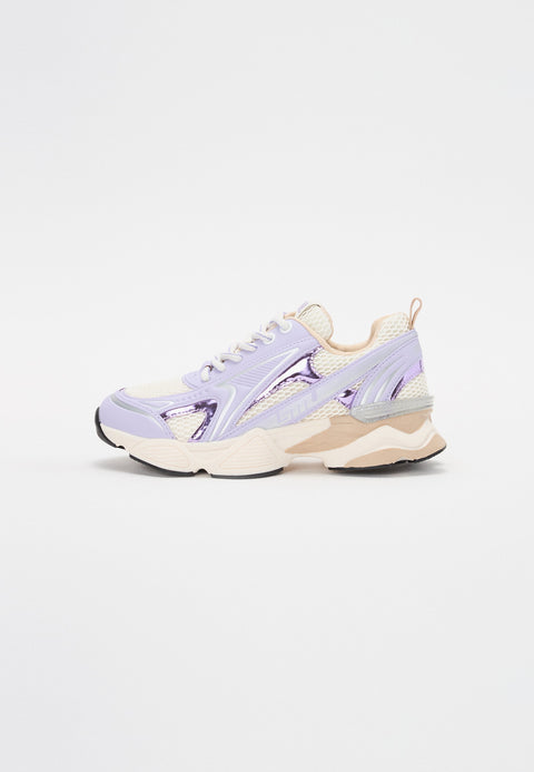 Steve Madden Girl's White & Lavender Jspeedster Sneakers | Steve Madden In Lebanon