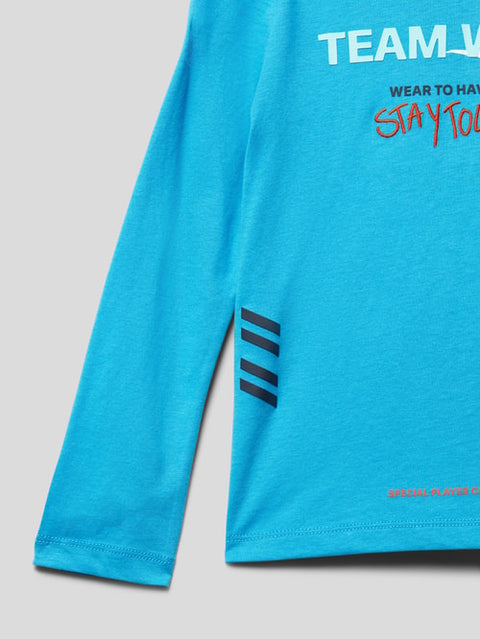 S.Oliver Boy's Blue Long-Sleeve Hoodie |S.Oliver in Lebanon