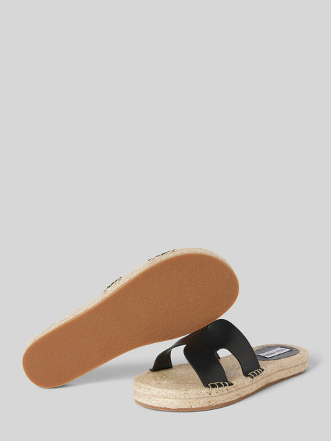 Steve Madden Women's Black Cheer Up Sandals | Steve Madden In Lebanon