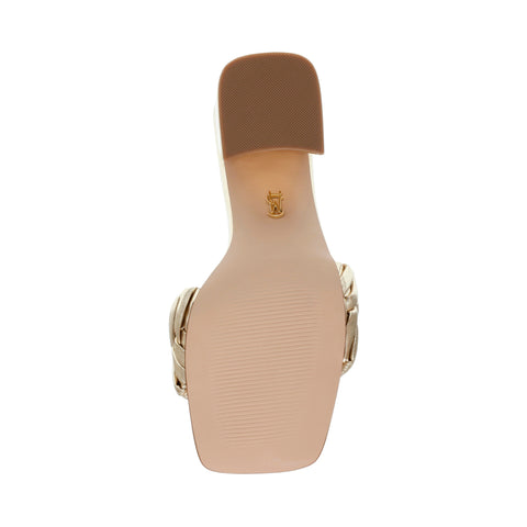 Steve Madden Women's Gold Bankroll Heeled Sandal | Steve Madden In Lebanon