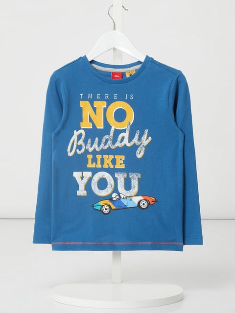 S.Oliver Baby Boy's Blue Long-Sleeve Blouse |S.Oliver in Lebanon