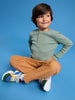 Sinsay Boys Pale green ribbed blouse AYA