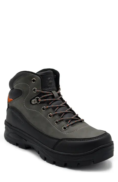 Polar Range Men's Grey and Black Waterproof Hiking Boots | Polar Range in Lebanon