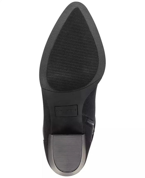 Sun + Stone Women's Black Elviss Slouch Knee High Dress Boots | Sun + Stone In Lebanon