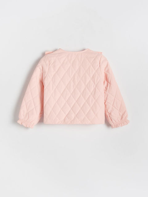 Reserved Baby Girl's Blush Puffer Jacket | Reserved In Lebanon