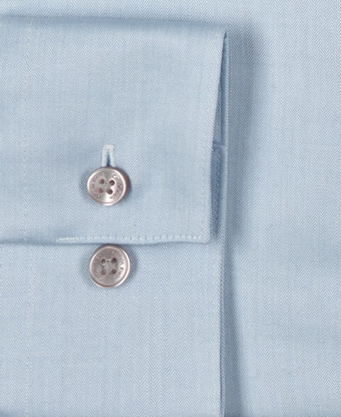 Calvin Klein Men's Blue Steel Slim-Fit Non-Iron Herringbone Dress Shirt |  Calvin Klein In Lebanon