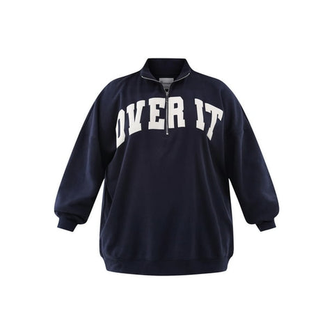 Selfie Women's Navy Graphic Sweatshirt | Selfie In Lebanon