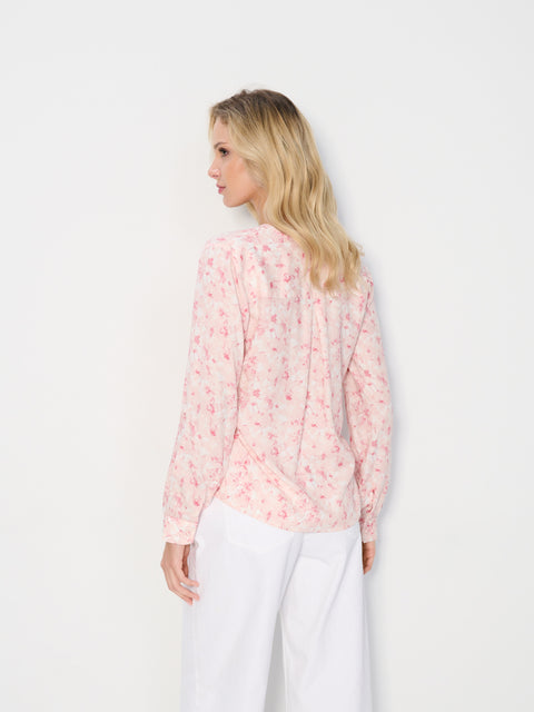 Sinsay Women's Pink/Rose with V-neck Blouse | Sinsay in Lebanon