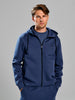 Sinsay Men's Navy Small Chest Logo Print Jacket