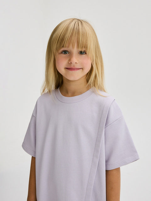 Reserved Girl's Lavender Cotton Dress | Reserved In Lebanon