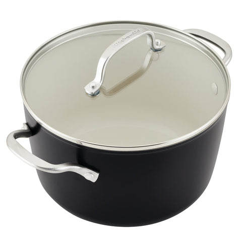 KitchenAid Black 12 pcs Hard Anodized Ceramic Non-Stick Cookware Set |KitchenAid In Lebanon