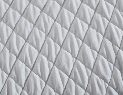 Vera Wang Gray King Luxurious Velvet Bedding with Matching Shams Set |Vera Wang In Lebanon